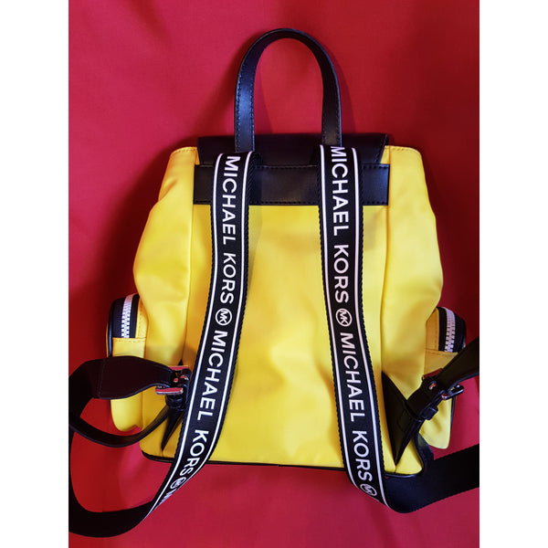 MICHAEL KORS Women s Yellow Cargo Backpack Leukaemia Myeloma Research UK Online Charity Shop