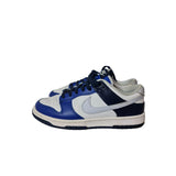 Nike Dunk Low Retro White Blue Navy Trainers Sneakers Size 6