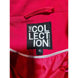 The Collection Debenhams Womens Pink Cropped Blazer Jacket Open Front Smart Size 10