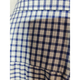 Hawes & Curtis Weekend Collection Mens Blue White Gingham Check Shirt Classic Fit XL