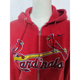 Nike St Louis Cardinals Full Zip Hoodie Red Womens Sweatshirt Jumper MLB
Size M