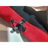 Haglofs Womens Softshell Jacket Red Black Full Zip Outdoor Hiking Coat Size  8