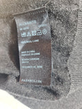 AllSaints Womens Cardigan 100% Merino Wool Black Size Small Jumper Knitwear Size 8