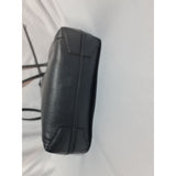 Armani Exchange Black Pebbled Leather Tote Shopper Shoulder Bag