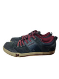 Merrell Sprint Blast Mens Navy Burgundy Suede Leather Trainers Shoes UK Size 8