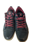 Merrell Sprint Blast Mens Navy Burgundy Suede Leather Trainers Shoes UK Size 8