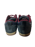 Merrell Sprint Blast Mens Navy Burgundy Suede Leather Trainers Shoes UK Size 8