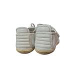 Louis Vuitton Frontrow White Embossed Monogram Leather Sneakers Trainers Shoes Size 4.5