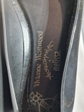 Vivienne Westwood Anglomania x Melissa Black Ballerina Flats Size UK 6