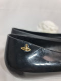 Vivienne Westwood Anglomania x Melissa Black Ballerina Flats Size UK 6
