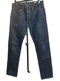 Men's Dark Blue Tapered Fit Jeans Size W34/L31