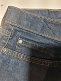 Men's Dark Blue Tapered Fit Jeans Size W34/L31