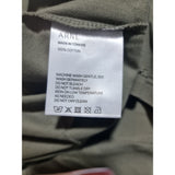 ARNE Mens Zip Neck Polo Shirt Short Sleeve Olive Khaki Green Casual Smart  Size XS