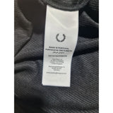 FRED PERRY Womens Black Ribbed Sleeveless Maxi Dress Size 10
