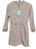 REISS Girls Blush Pink Sweatshirt Dress NWT Raglan Sleeves Logo Size 10-11 Years  146cm