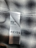 REISS Mens Checked Shirt Slim Fit Size 
XS