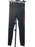 Calvin Klein Performance Womens Leggings Black Logo Gym Tights Size S Small