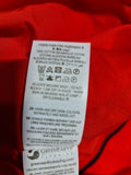 Boden Red Pure Linen A-Line Flare Skirt Summer Casual Knee Length Size 14