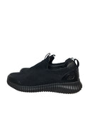 Skechers Work Shoes - Mens Black Slip-On Trainers Size 7