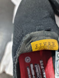 Skechers Work Shoes - Mens Black Slip-On Trainers Size 7
