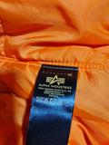 Alpha Industries MA-1 Bomber Jacket Mens Sage Green Military Flight Coat Size S