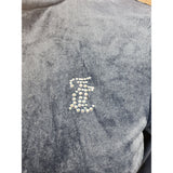 Juicy Couture Girls Navy Blue Velour Tracksuit Age 10-11 Years