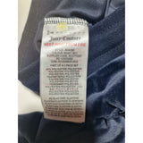 Juicy Couture Girls Navy Blue Velour Tracksuit Age 10-11 Years