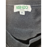 Kenzo Paris Mens Black Embroidered Tiger Logo T-Shirt Size M