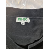 Kenzo Paris Mens Black Embroidered Tiger Logo T-Shirt Size M