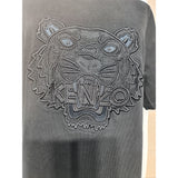Kenzo Paris Mens Black Embroidered Tiger Logo T-Shirt Size M