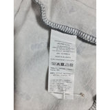 Moschino Underwear Grey All-Over Logo Zip-Up Hoodie Size S