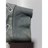 Moschino Underwear Grey All-Over Logo Zip-Up Hoodie Size S