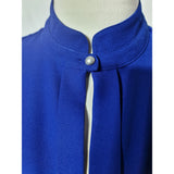 HOBBS London Royal Blue Belted Midi Dress Size 10