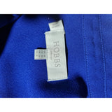 HOBBS London Royal Blue Belted Midi Dress Size 10