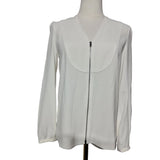 Claudie Pierlot Zip Front Top / Blouse Size 8