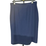 Debenhams Women's Navy Blue Lined Pencil Skirt Size 18