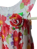 American Princess Girls Floral Party Dress Size 5years.