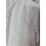 REISS White Tie Front Long Sleeve Crop Blouse Top Size 6