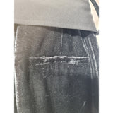 NEXT Black Velvet Tuxedo Jumpsuit Size 6