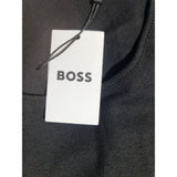 BOSS Hugo Boss Girls Black Skater Dress Sleeveless Logo Junior 12Y XS