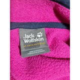 Jack Wolfskin Womens Pink Fleece Jacket Full Zip Outdoor Jumper Top
Size 9/10y 140cm