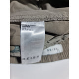 REISS Womens Beige Ruched Elasticated Waist Joggers Trousers Size 8