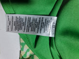 French Connection Cadie Verona Green Dress Smocked Puff Sleeve Midi BNWT Size 14