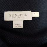 SUNSPEL Mens Navy Polo Shirt Size S.
