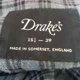 DRAKE'S Mens Shirt Size 15 1/2