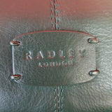 Radley Green Leather Crossbody Bag
