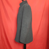 М&S Collection Mens Grey Wool Blend Coat Size M.
