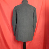 М&S Collection Mens Grey Wool Blend Coat Size M.