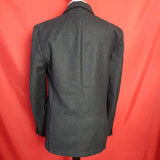 Rag & Bone Mens Black Wool Blend Jacket Size 38 / M.