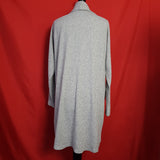 MITZY Grey Open Front Cardigan Size 12.